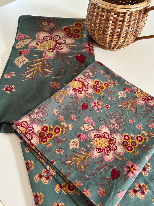 Handblock Cotton Set