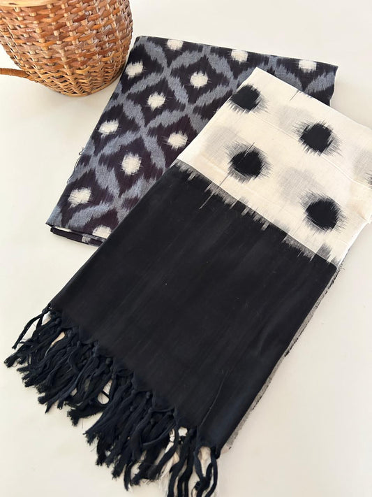 Handwoven Double Ikat – Kurta & Dupatta Set