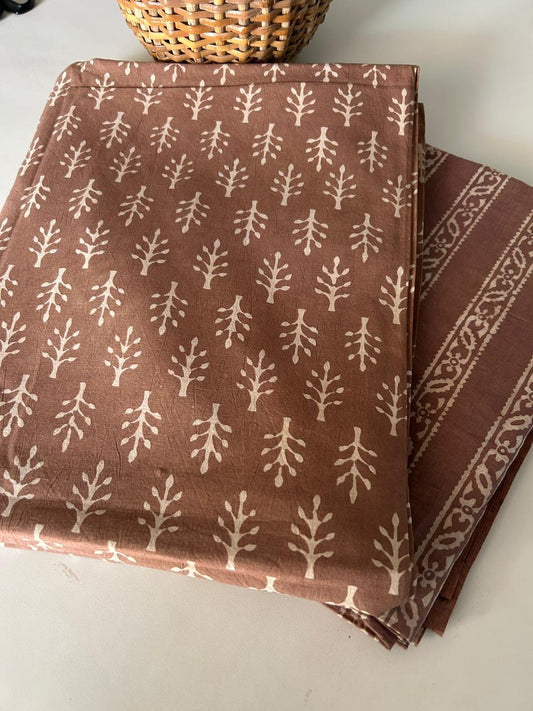 Handblock Kurta and Bottom