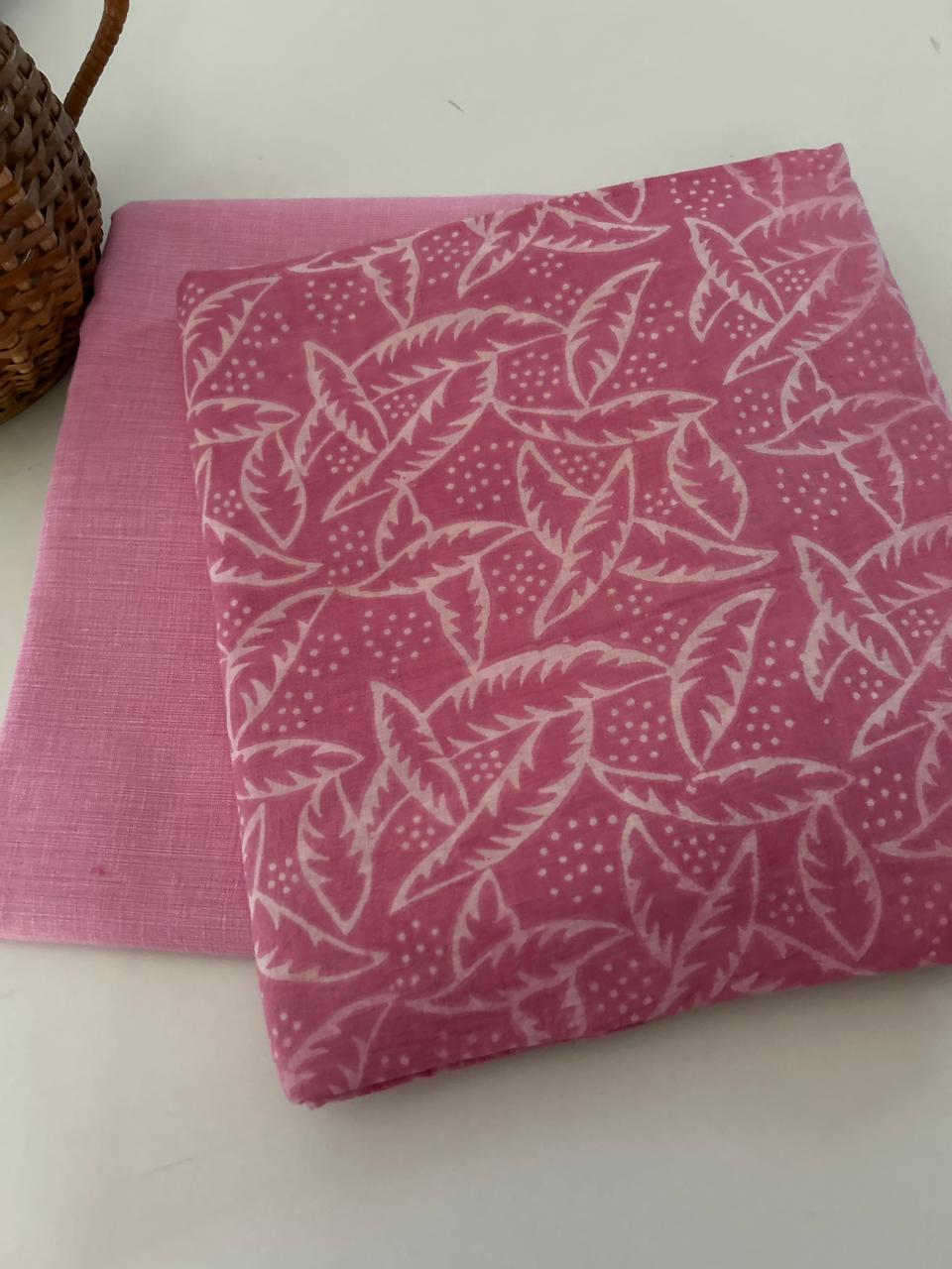 Handblock Kurta & Bottom